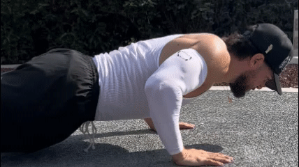 Atleta elevando su juego